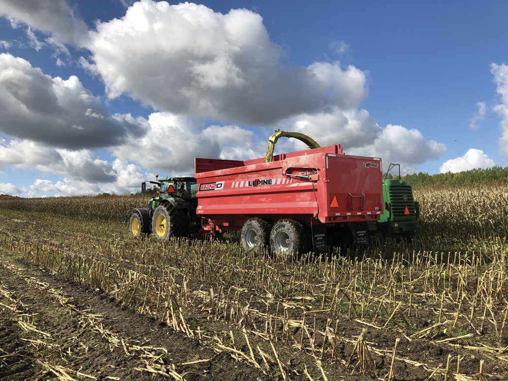 Tipper trailer  Lépine 