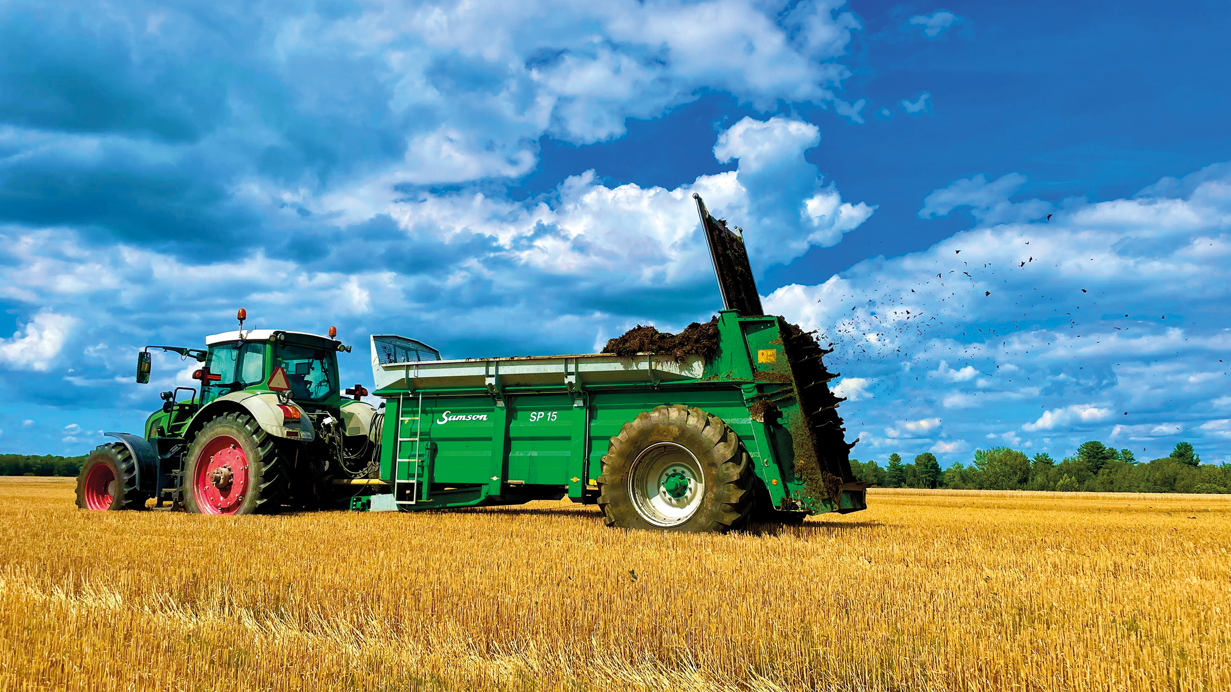 Épandeur à fumier (solide) Samson 