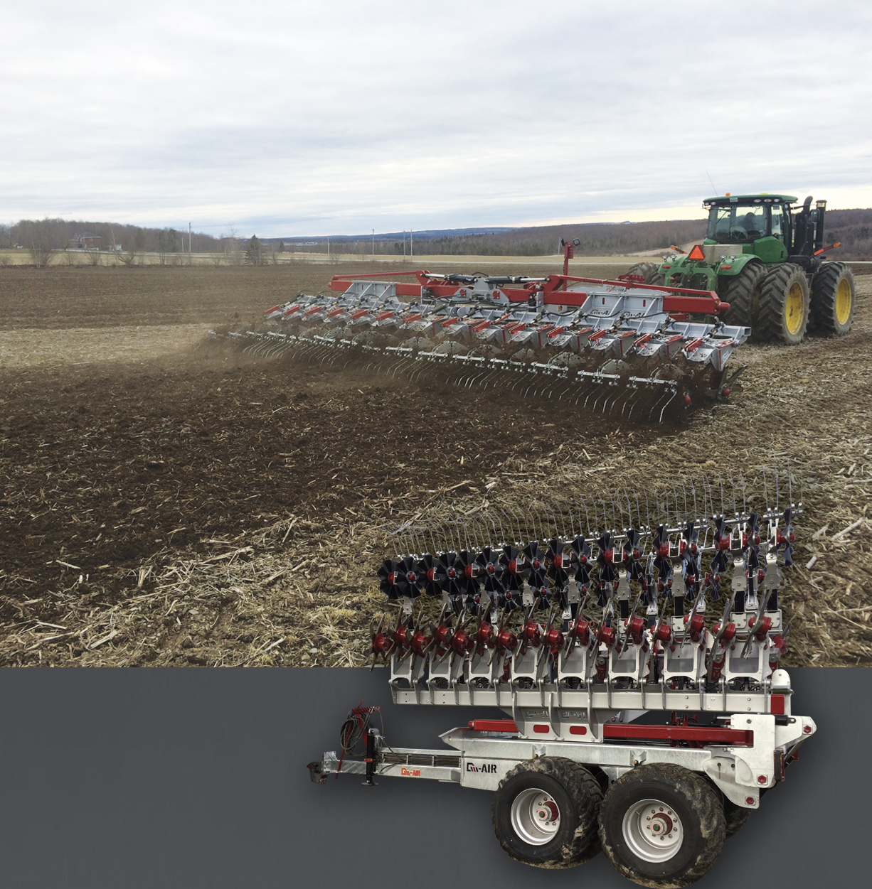 Cultivateur DM Machinery / Machinerie DM DM-Air