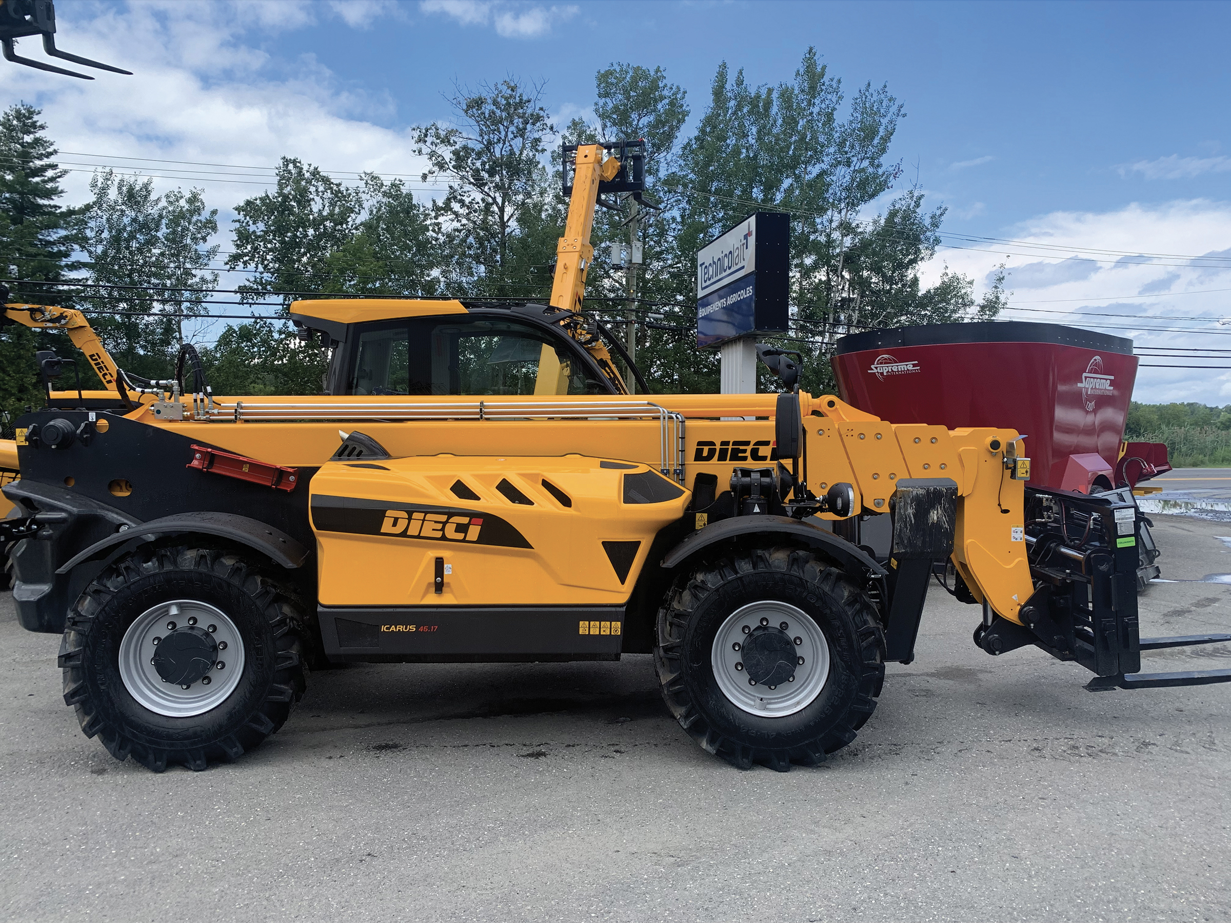 Chargeur  télescopique Dieci Icarus 45.17