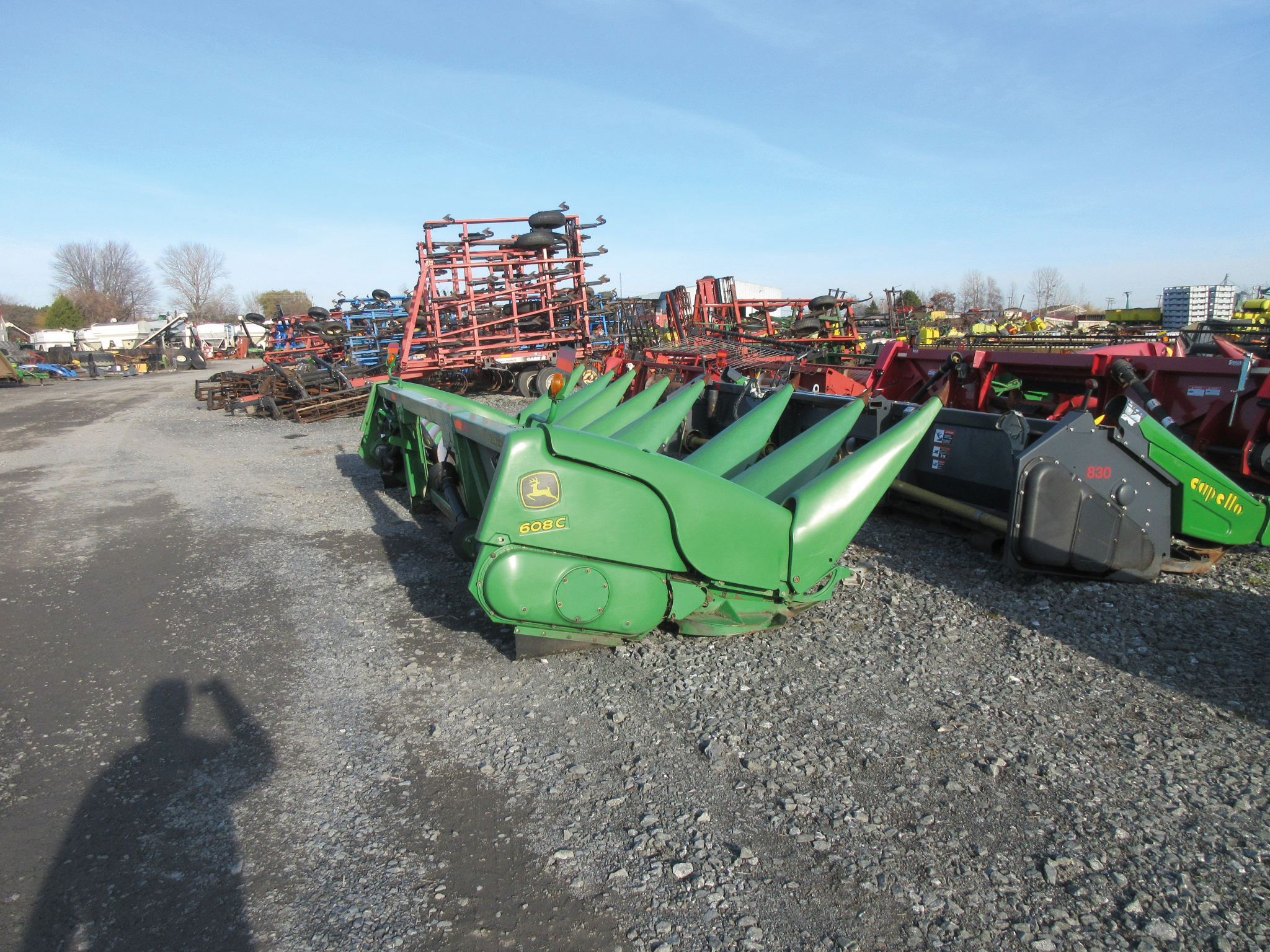 Bec cueilleur à maïs John Deere 608C Stalkmaster
