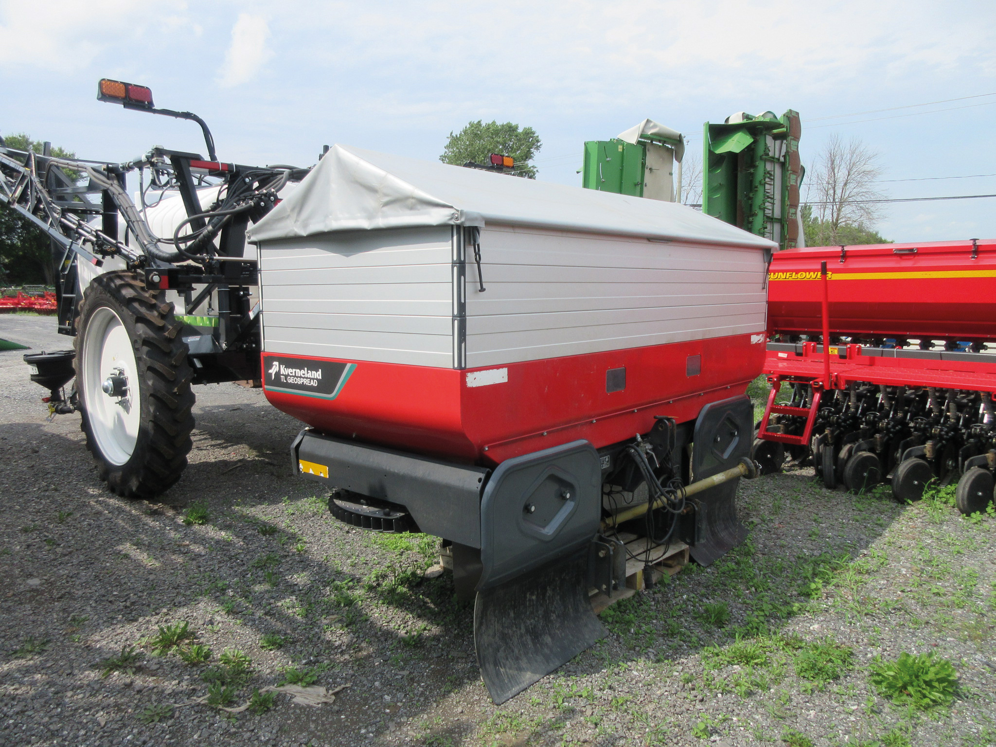 Manure spreader (solid) Kverneland Exacta-Tl Geospread TL3900