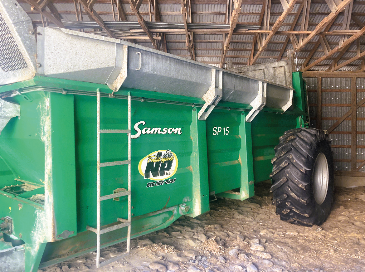 Épandeur à fumier (solide) Samson SP15
