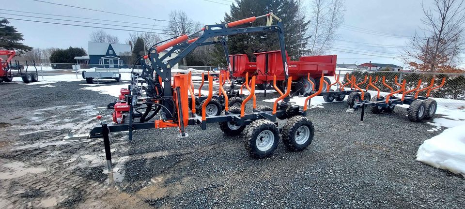 Chargeuse à bois sur remorque  RT110