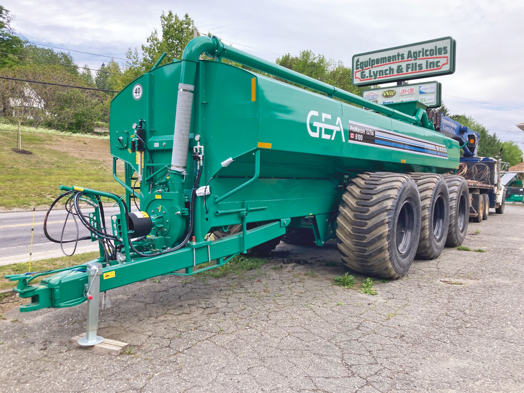 Épandeur à purin (ou fumier liquide) GEA Houle EL48-6100