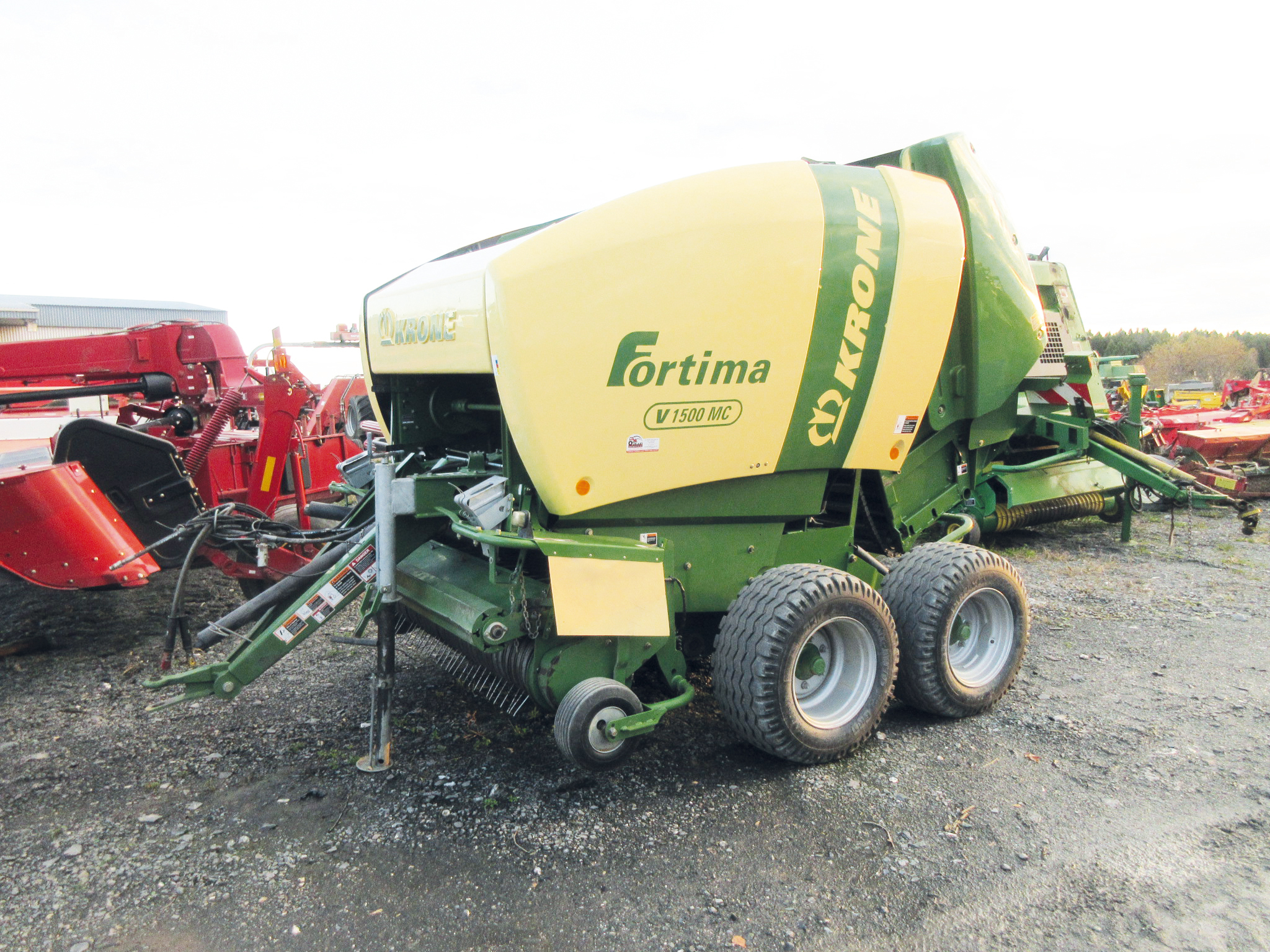 Presse &#xE0; balles rondes Krone Fortima V1500 MC