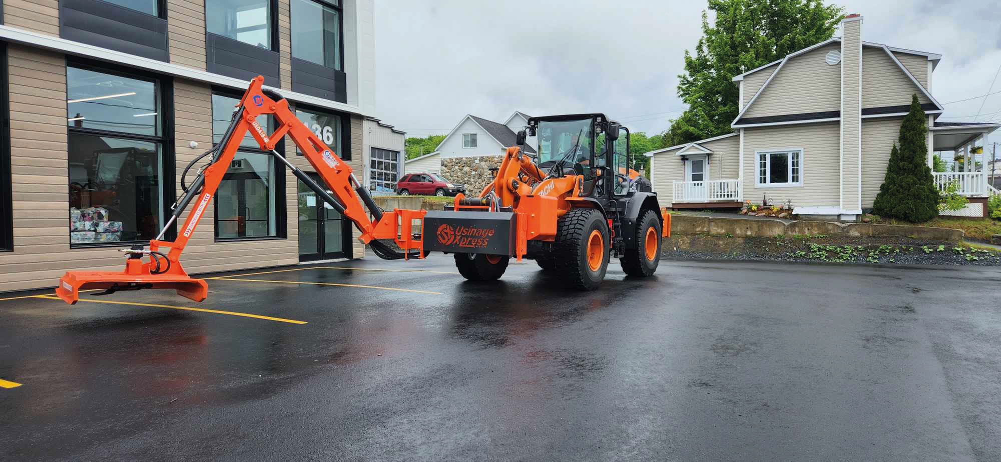 Débroussailleuse UsinageXpress Débroussailleuse UXDC16-48 pour chargeuse sur roues (loader)