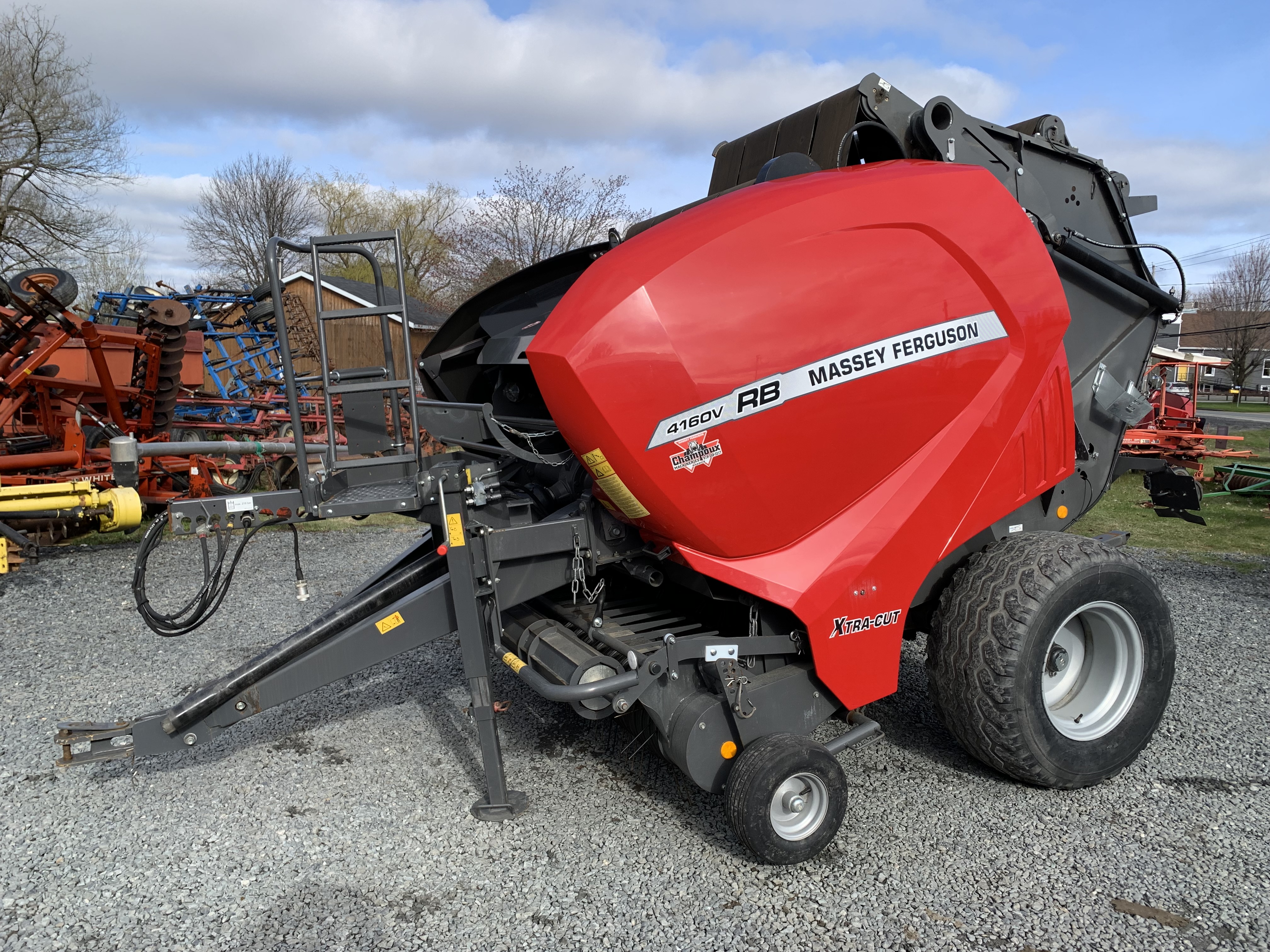   Presse à balle ronde Massey Ferguson RB 4160V