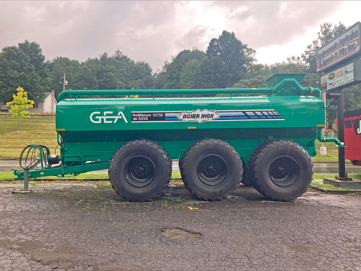 Manure spreader (or liquid manure) GEA Houle lynch