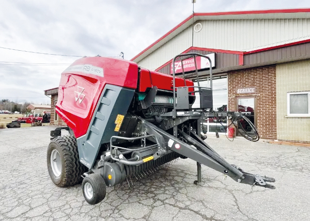 Presse à balles rondes Massey Ferguson RB 4160V