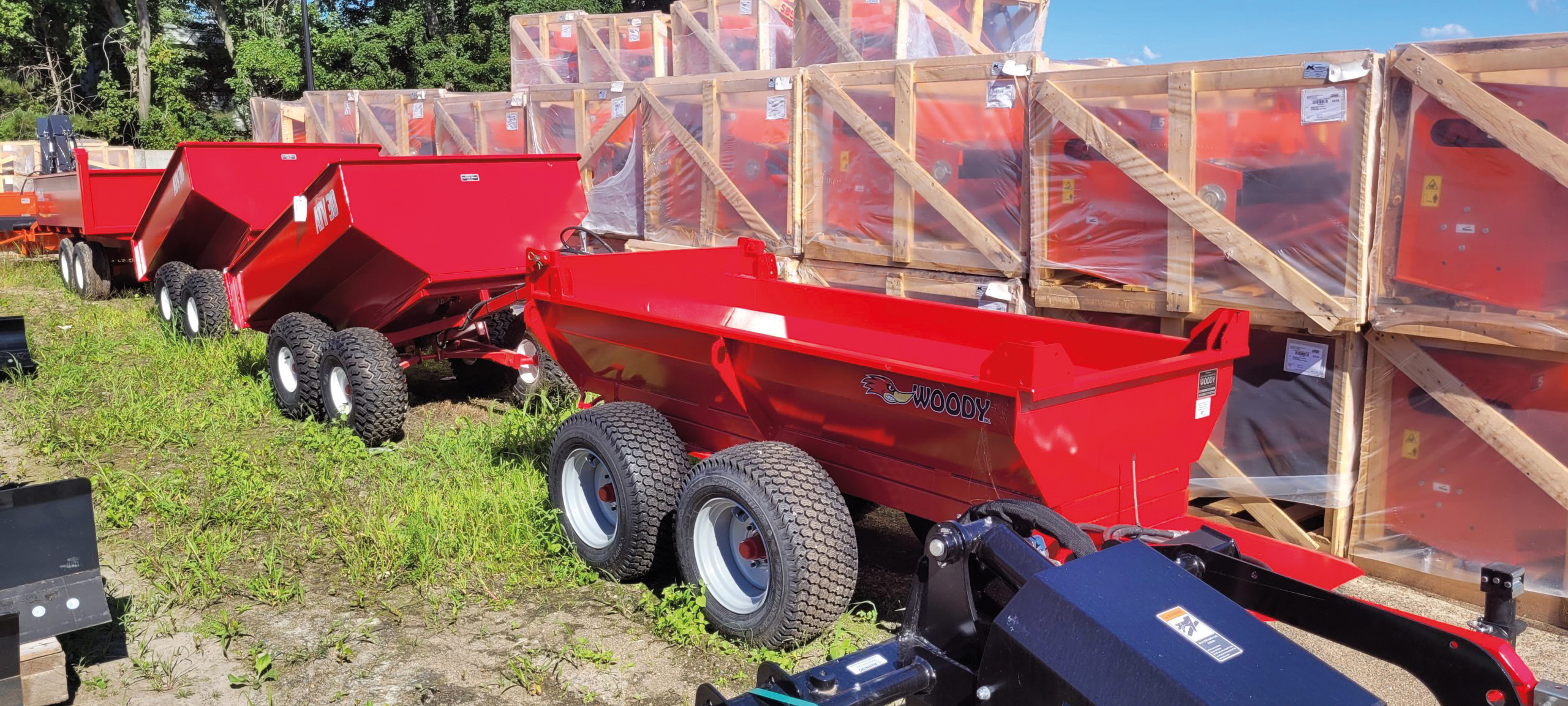 Remorque utilitaire  Woody et Creekbank
