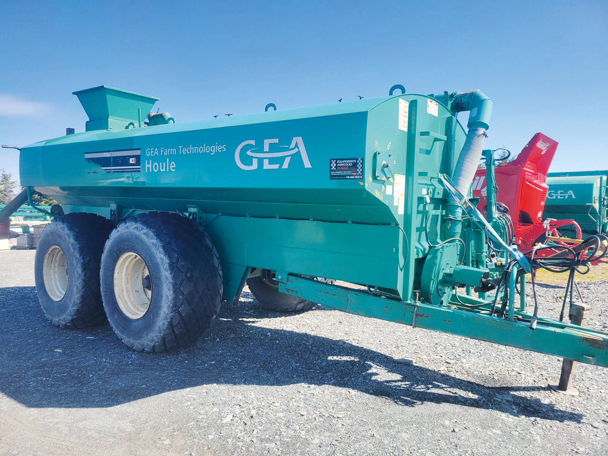 Manure spreader (or liquid manure) GEA Houle 4000 gallons