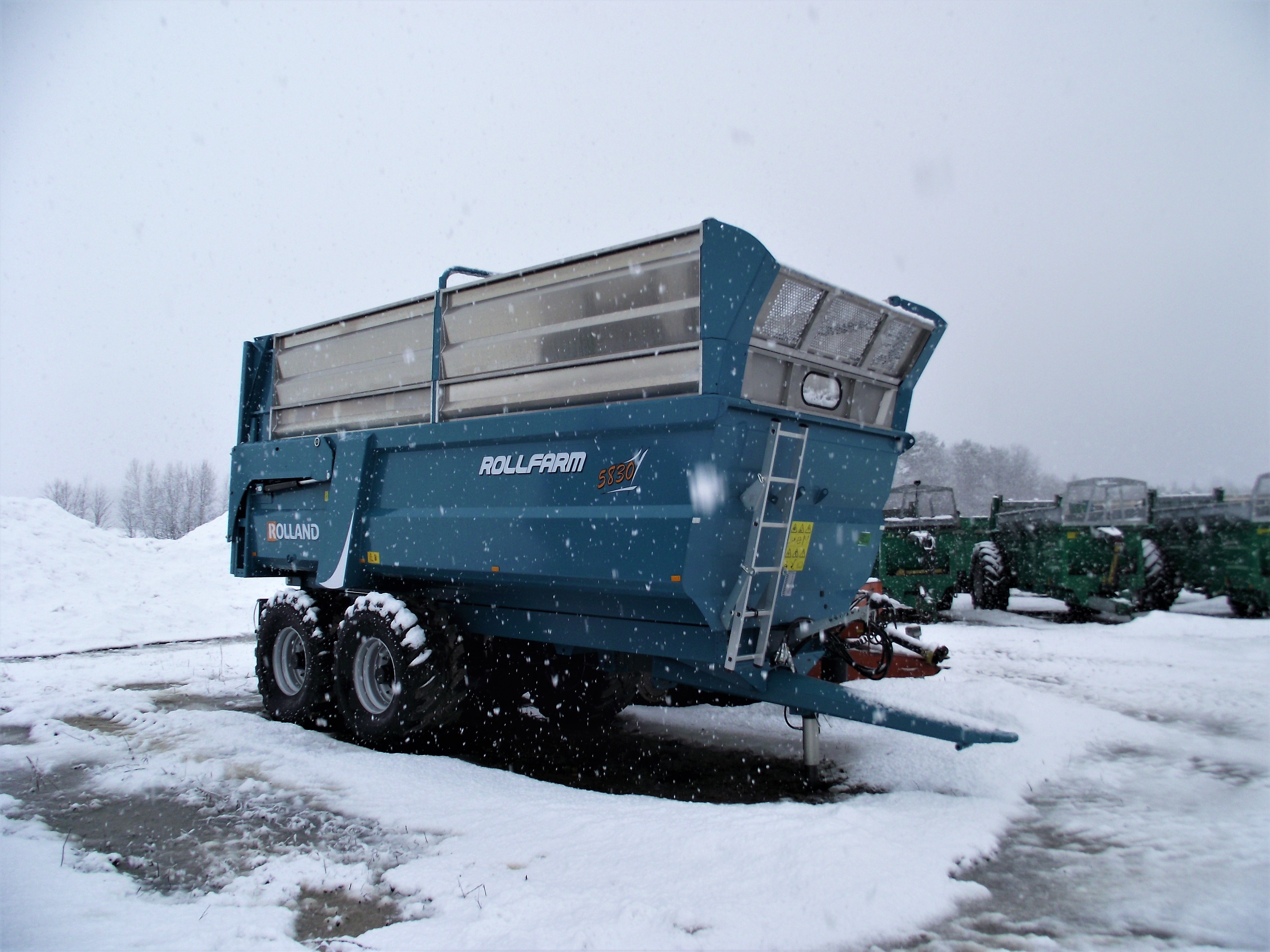 Remorque à benne basculante Rolland RS5830