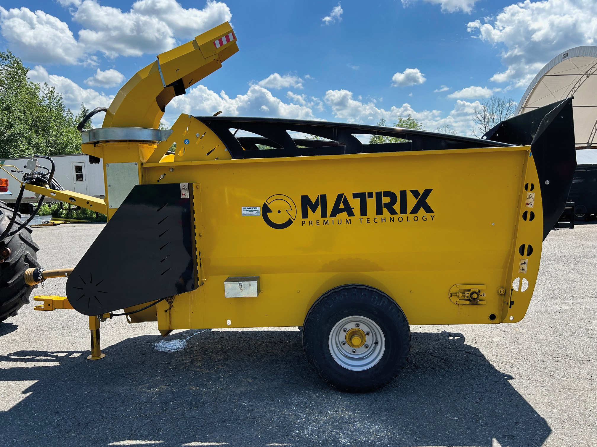 Hache paille et foin Matrix / Italmix