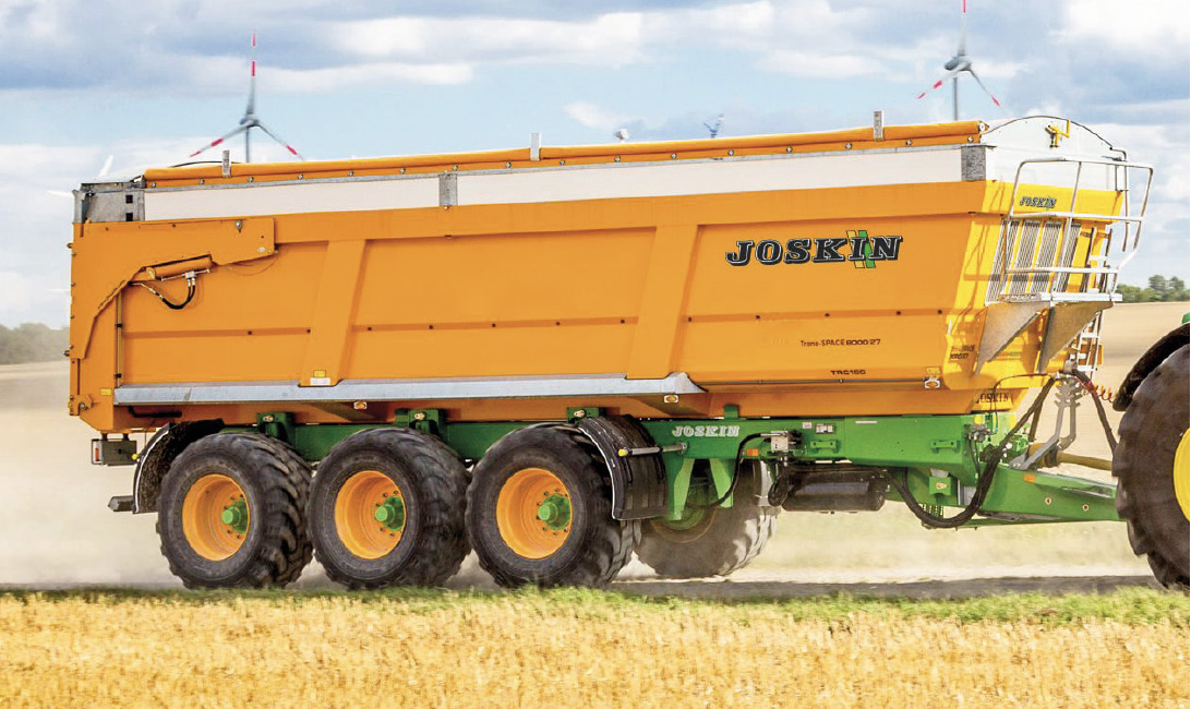 Grain trailer  REMORQUES AGRICOLES (de 3 à 30 t) Joskin