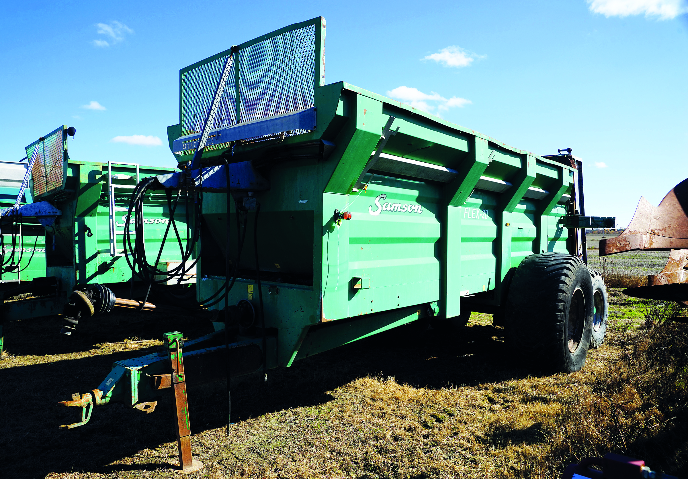 Manure spreader (solid) Samson Flex 20