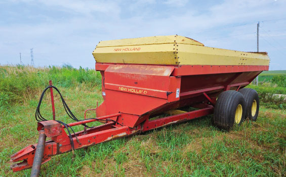 Épandeur à fumier (solide) New Holland 308