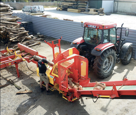 Combiné de bois de chauffage Rabaud XYLOG 410