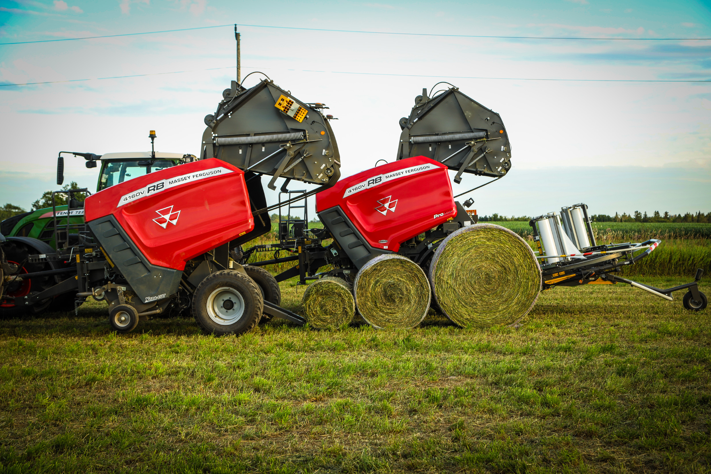 Round baler Massey Ferguson RB4100 V