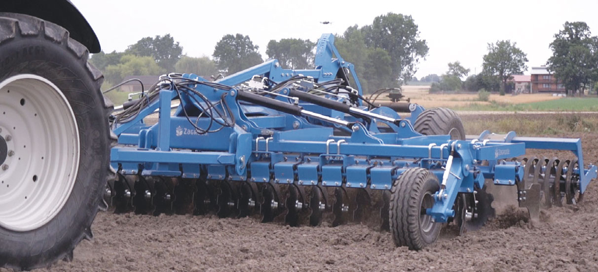 Déchaumeuse  Déchaumeur à disques Zagroda 