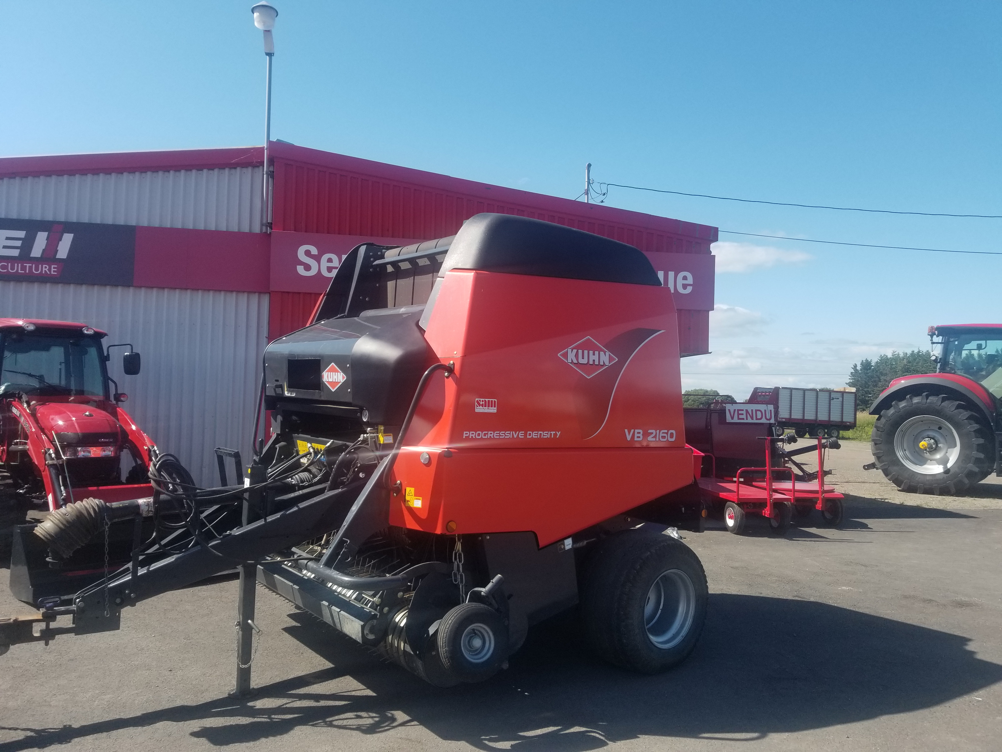 Round baler Kuhn VB2160