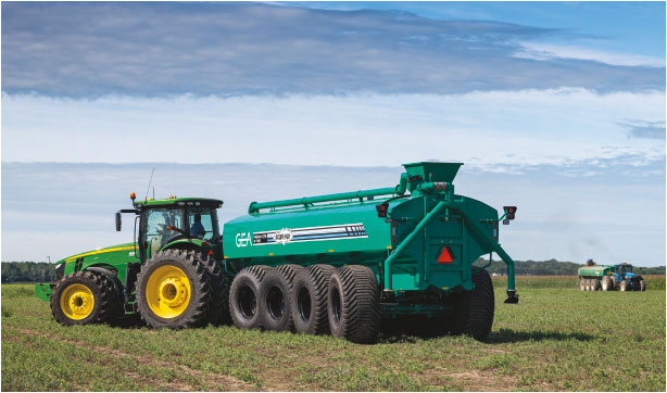 Épandeur à purin (ou fumier liquide) GEA Houle 