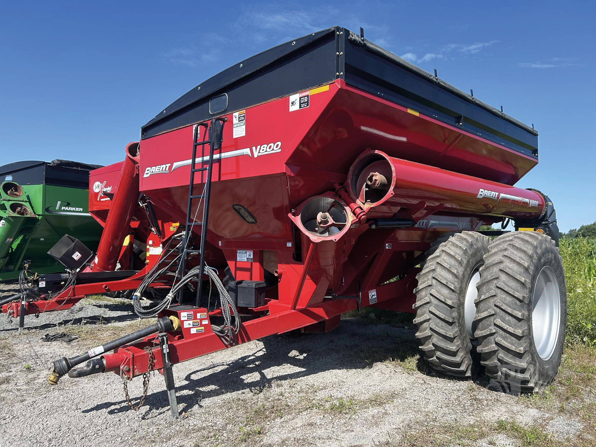 Grain trailer Brent V800