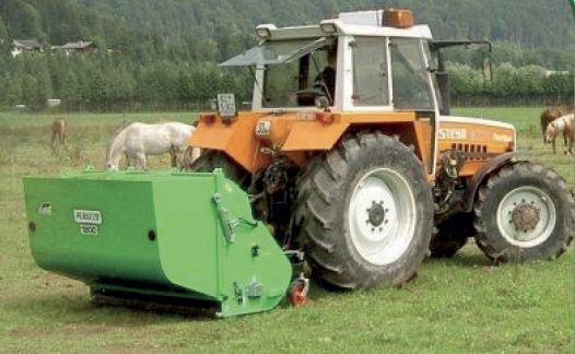 Mower bed Perruzzo Tondobac