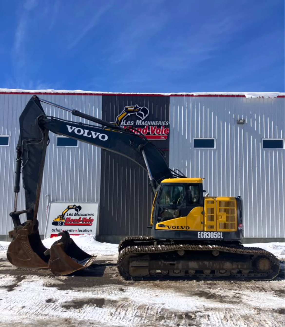 Excavatrice Volvo ECR305CL