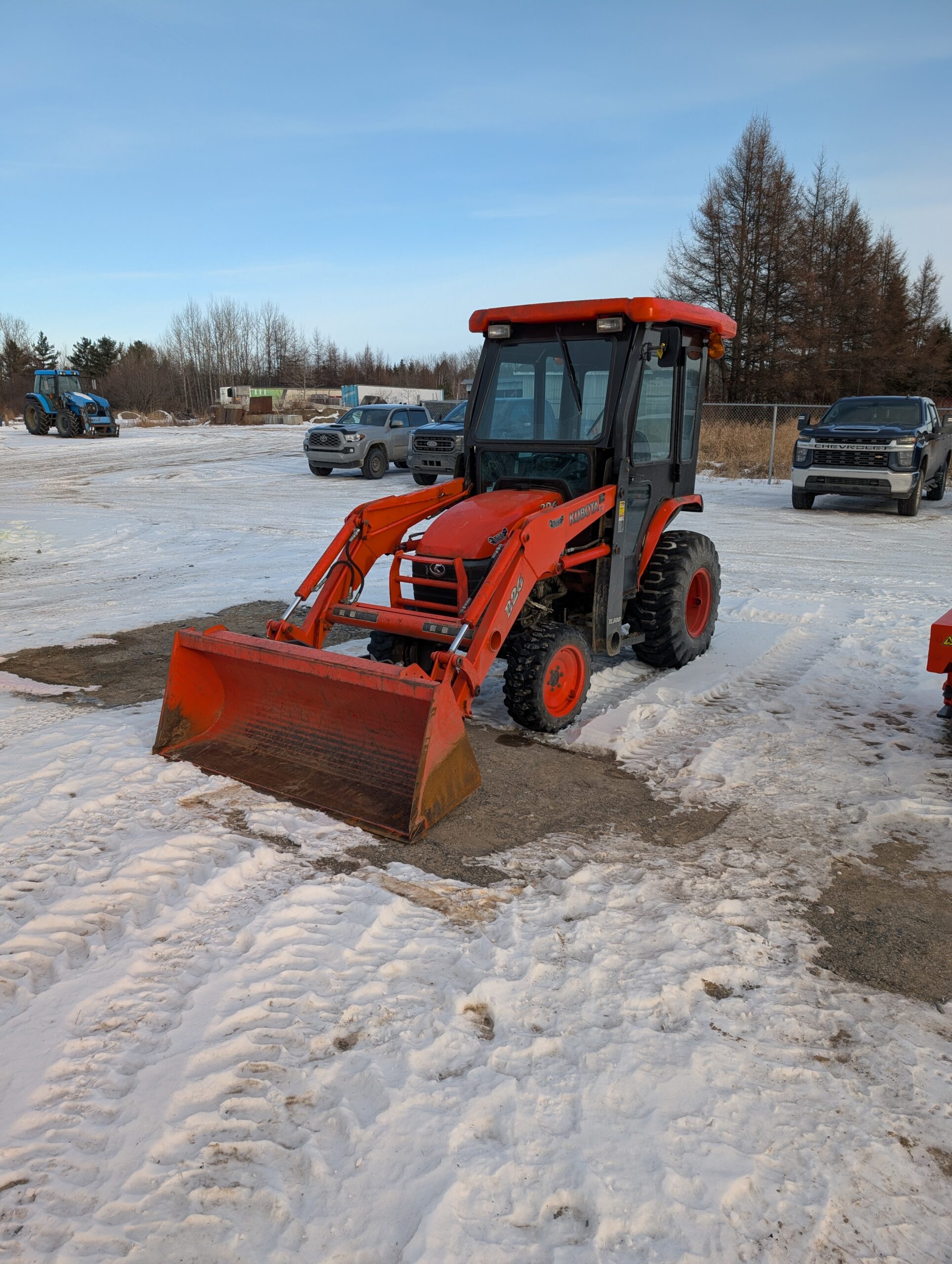 Tracteur Kubota B26TLB