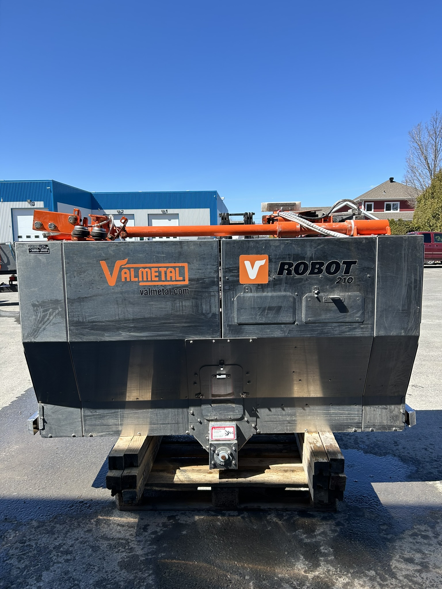 Système de RTM (ration totale mélangée) Valmetal DISTRIBUTEUR 210 