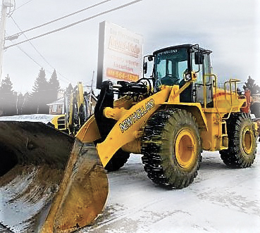 Articulated wheel loader New Holland LW190