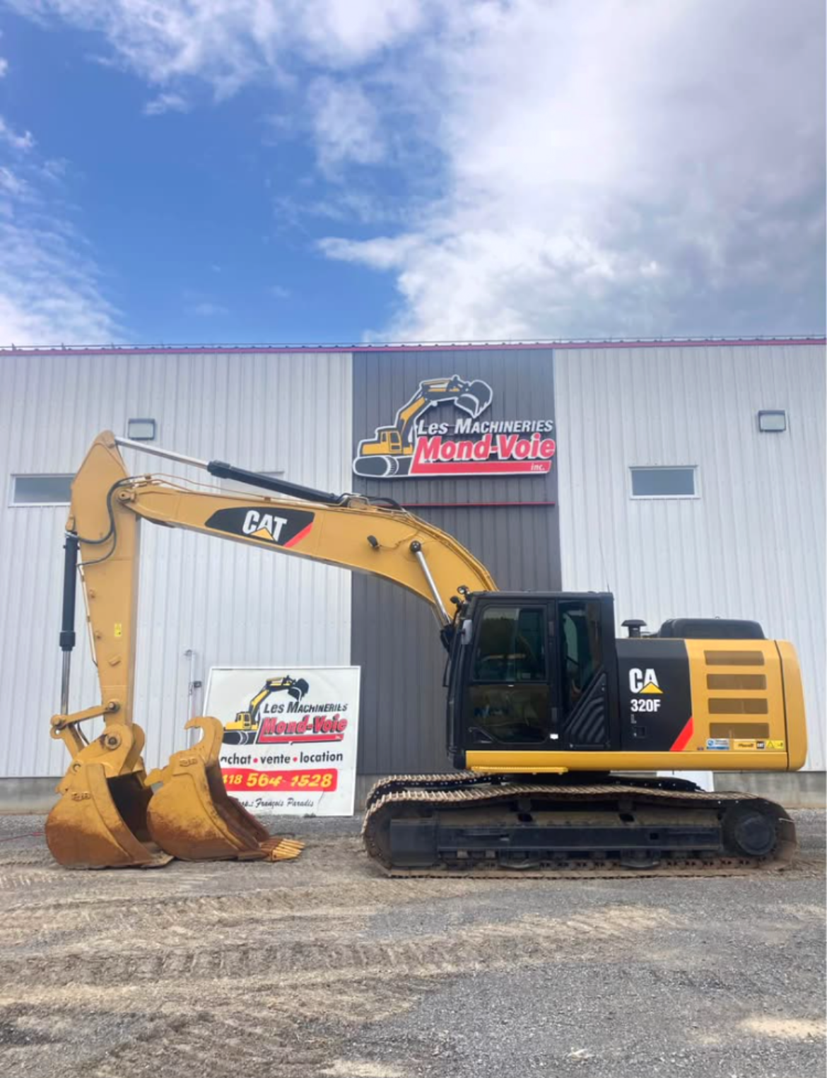 Excavatrice Caterpillar 320F