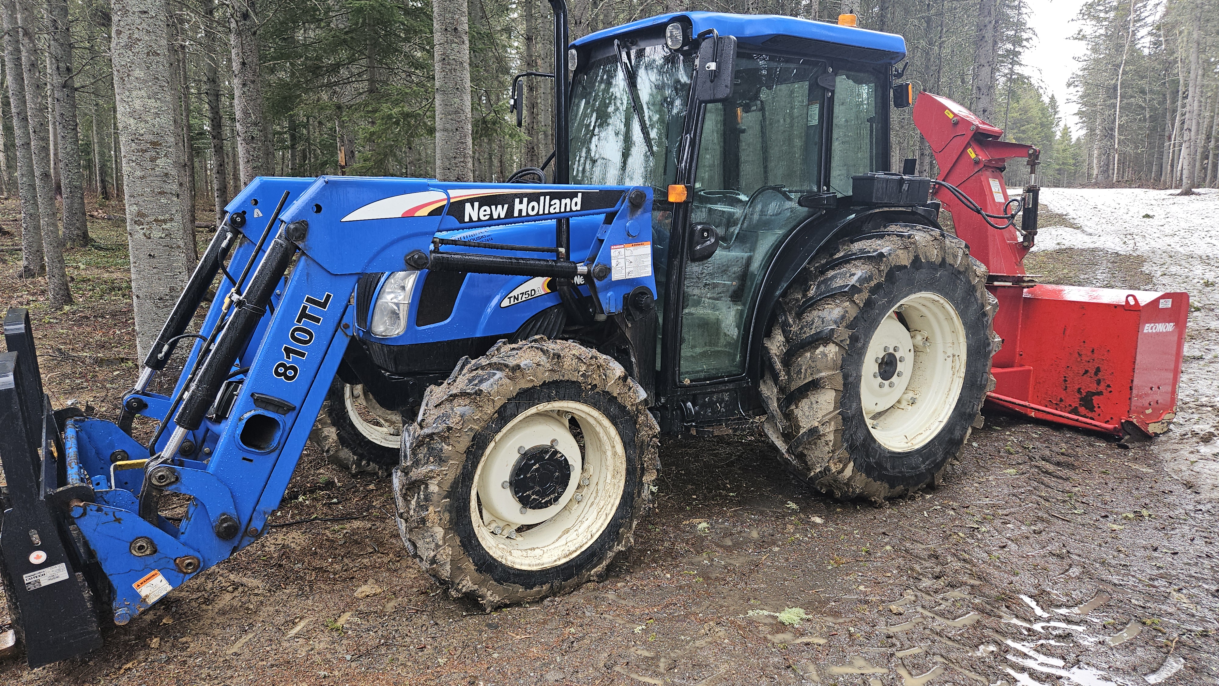 Tracteur New Holland TN75