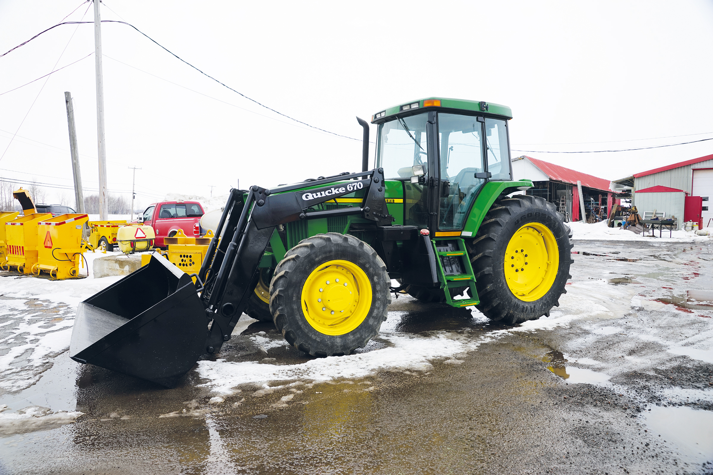 Tracteur John Deere 7210