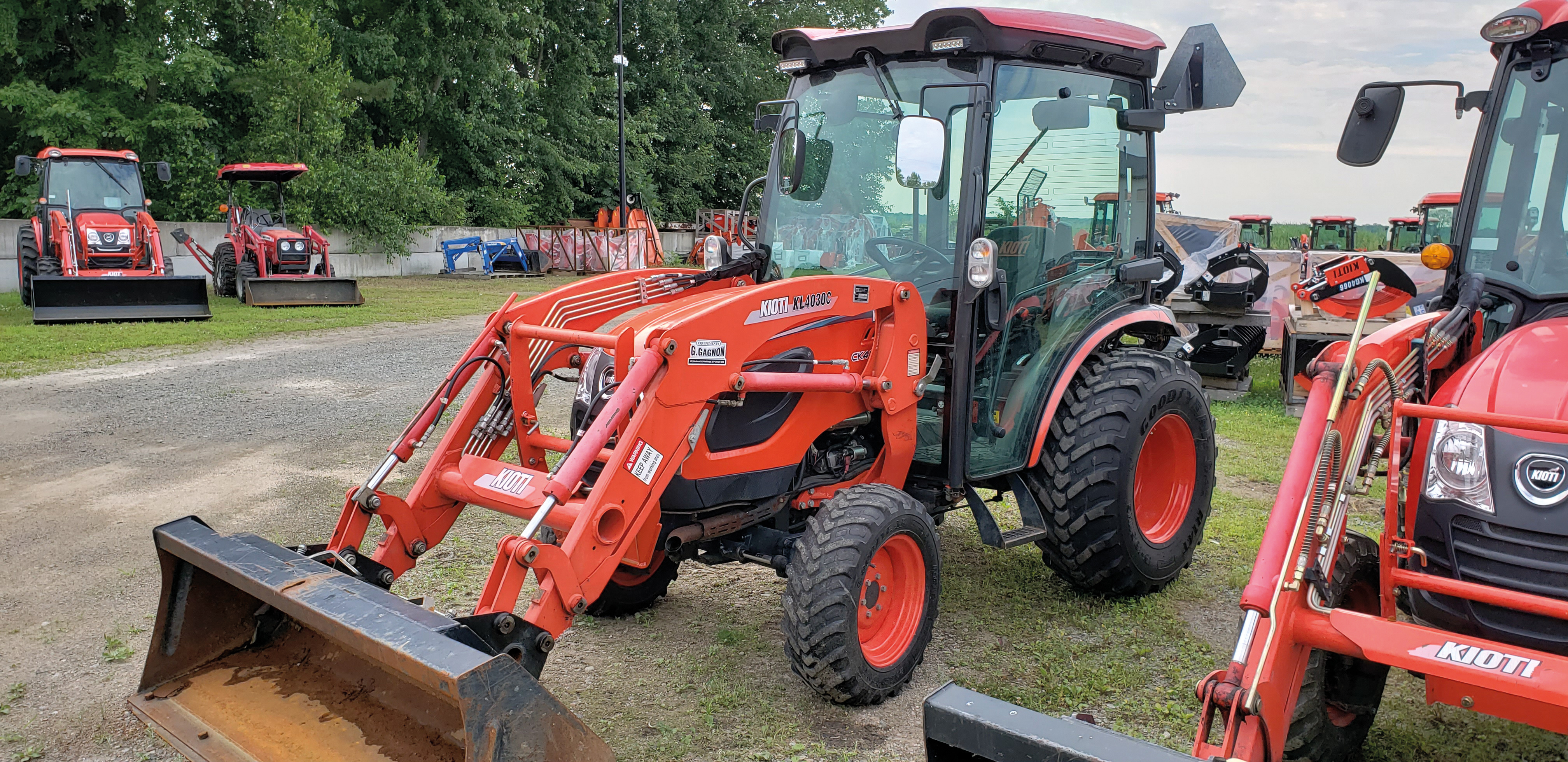 Tracteur Kioti CK4010seHC
