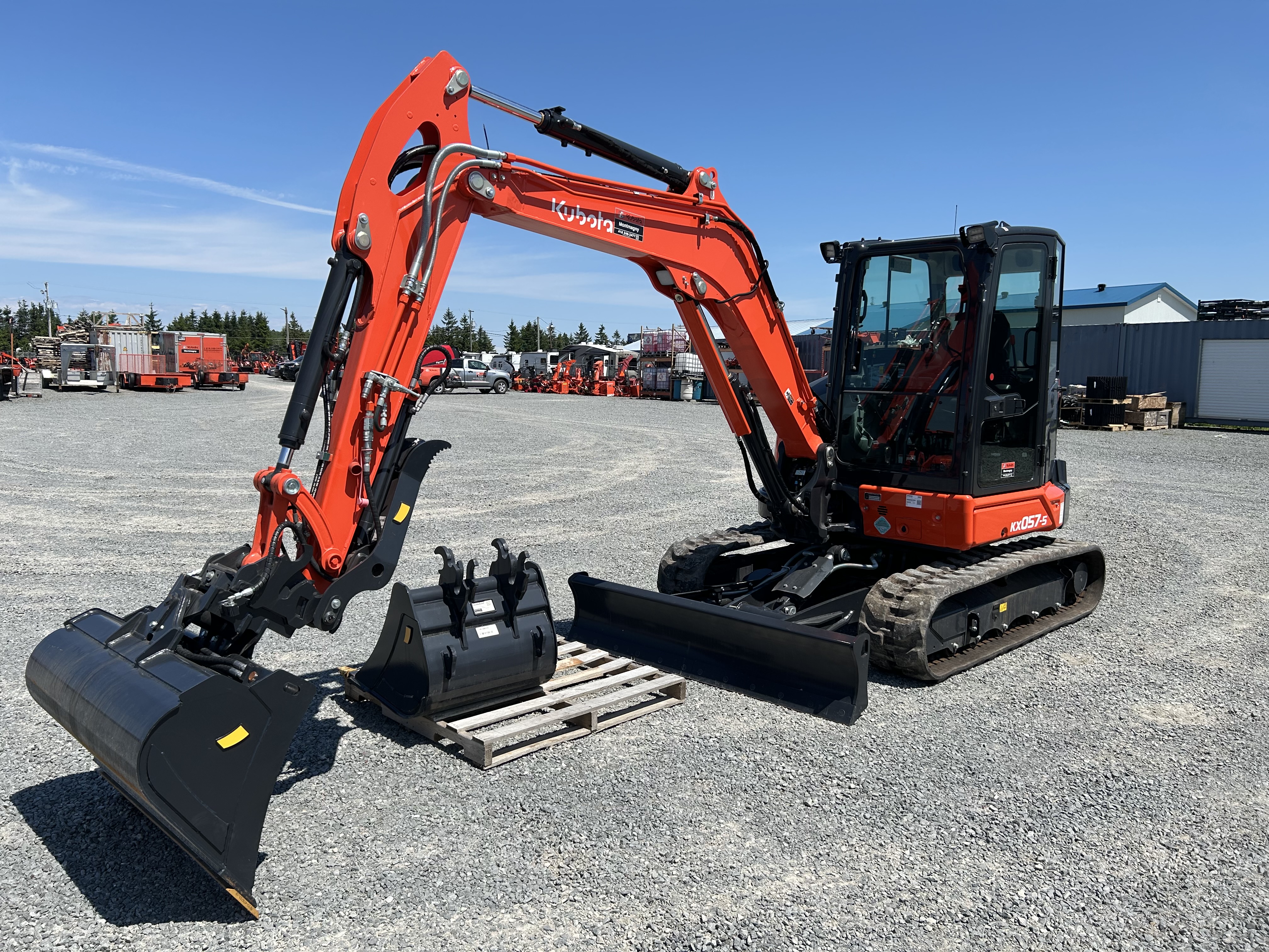 Excavatrice Kubota KX057-5