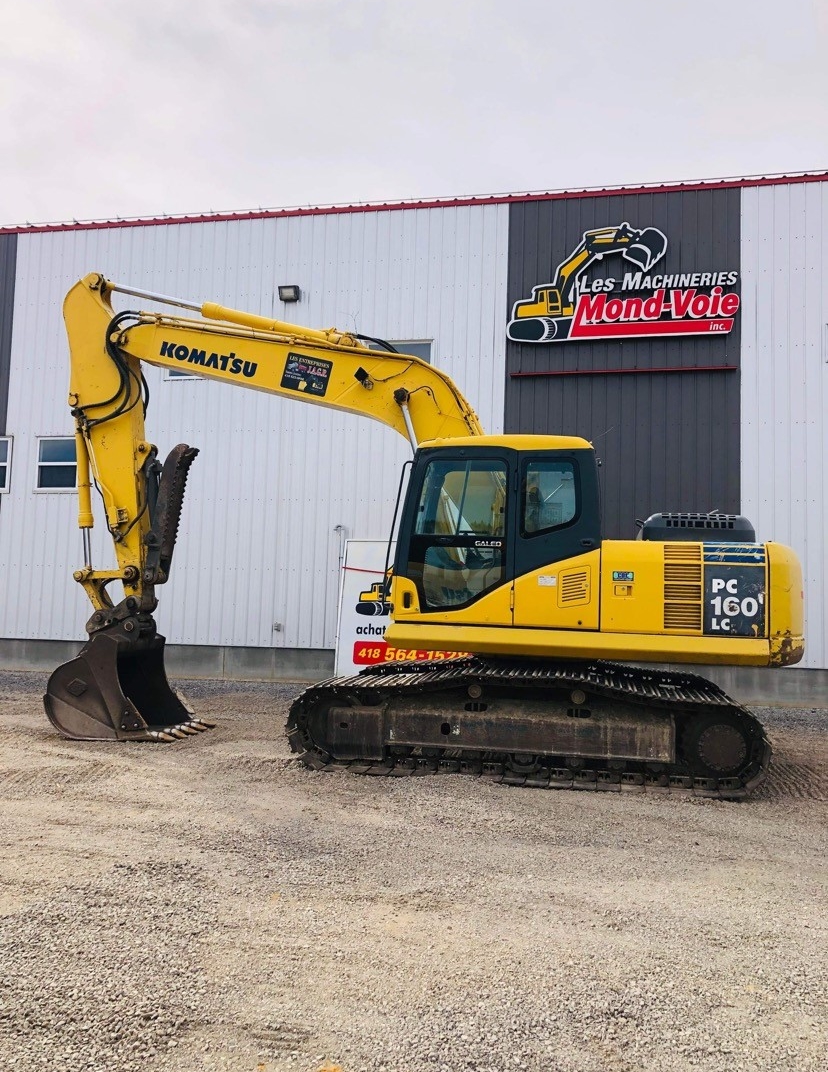 Excavatrice Komatsu PC160 LC