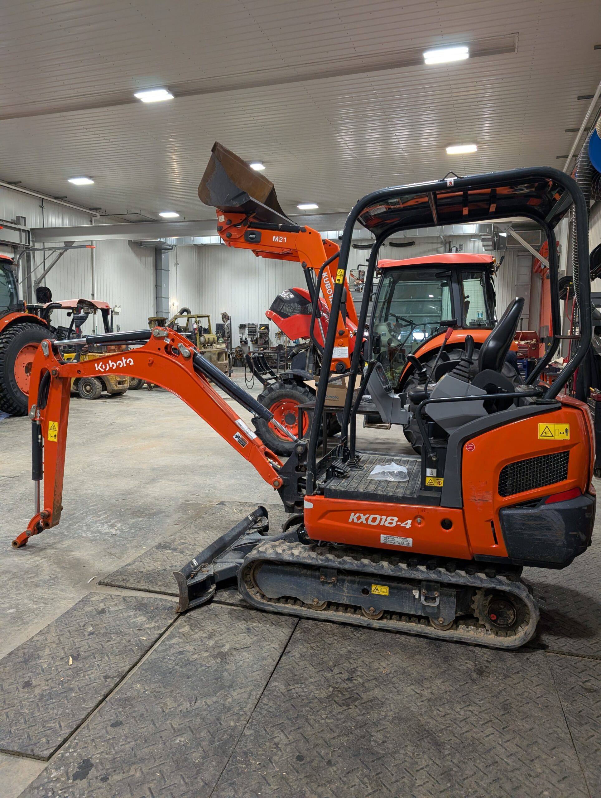Excavatrice Kubota !KX18-4H