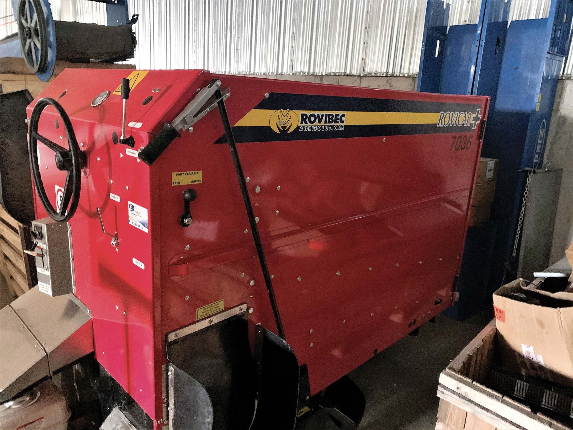 Chariot motorisé Rovibec Rovicar+ 7036