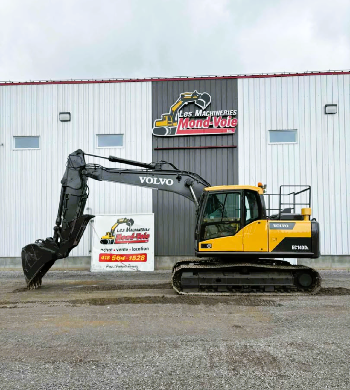 Excavatrice Volvo EC140DL