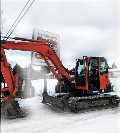 Excavatrice Kubota KX 080-3