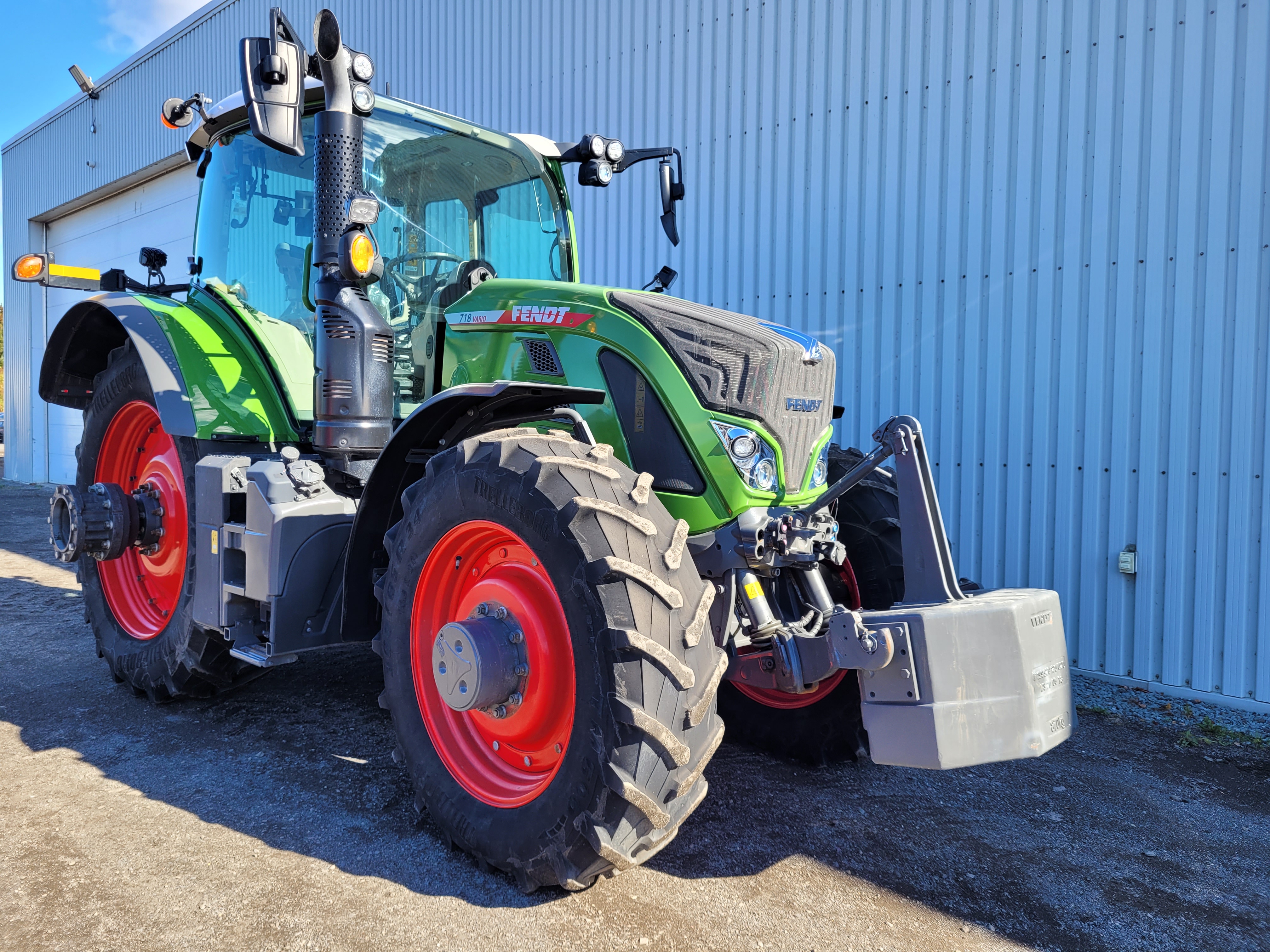 Tracteur Fendt 718