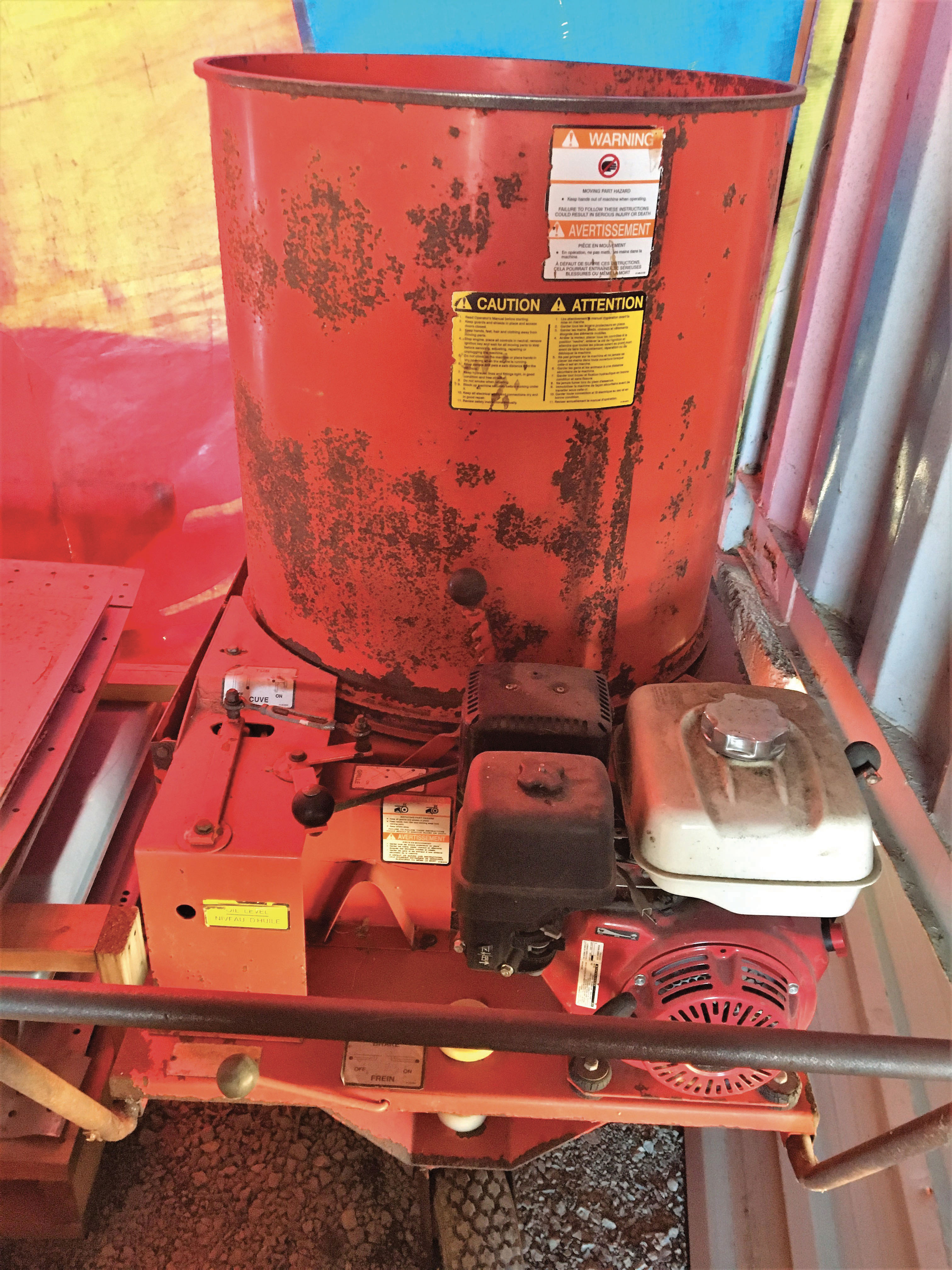 Straw chopper Agrimetal 