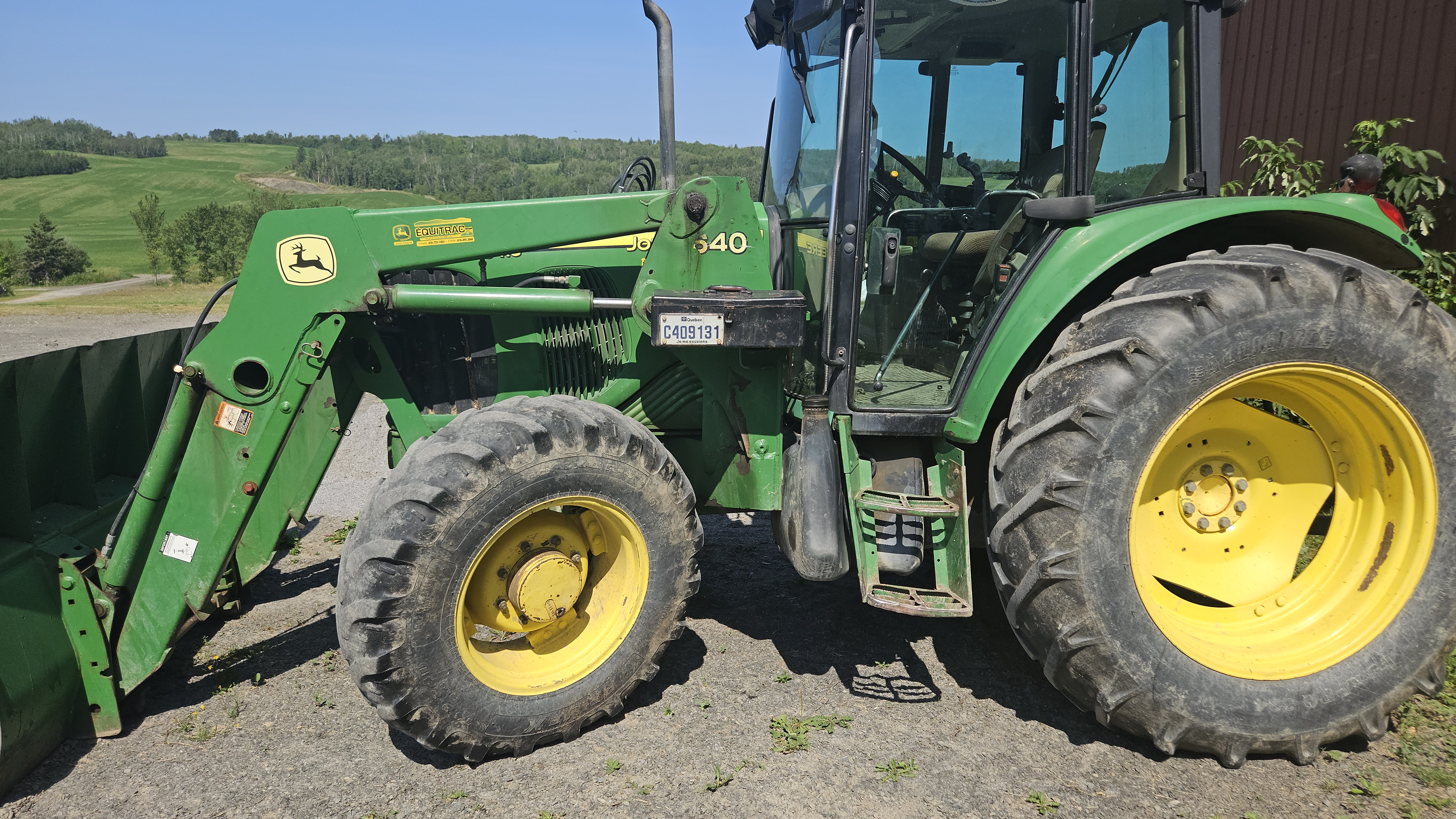 Tracteur John Deere 6415