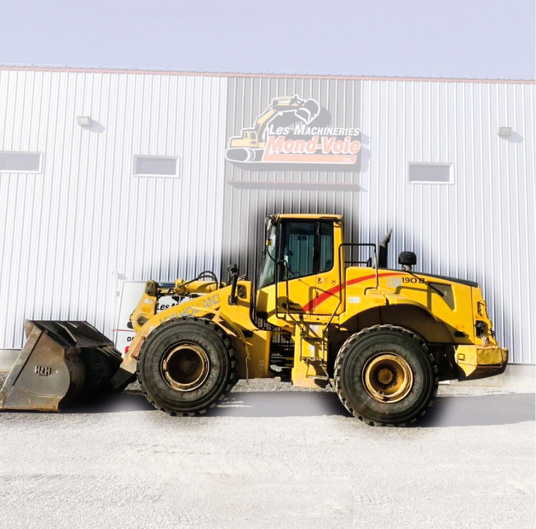 Articulated wheel loader New Holland LW 190B