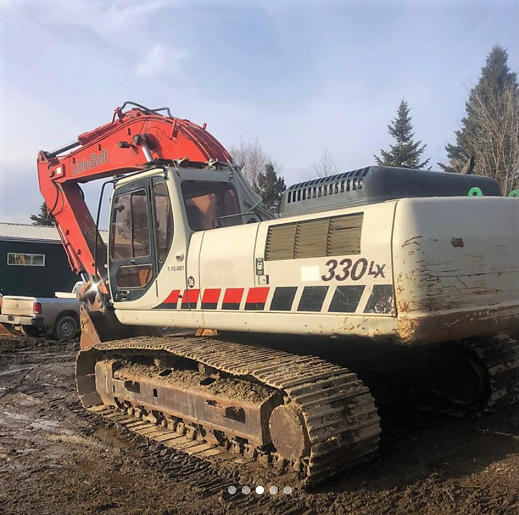 Excavatrice  Link-Belt LX33