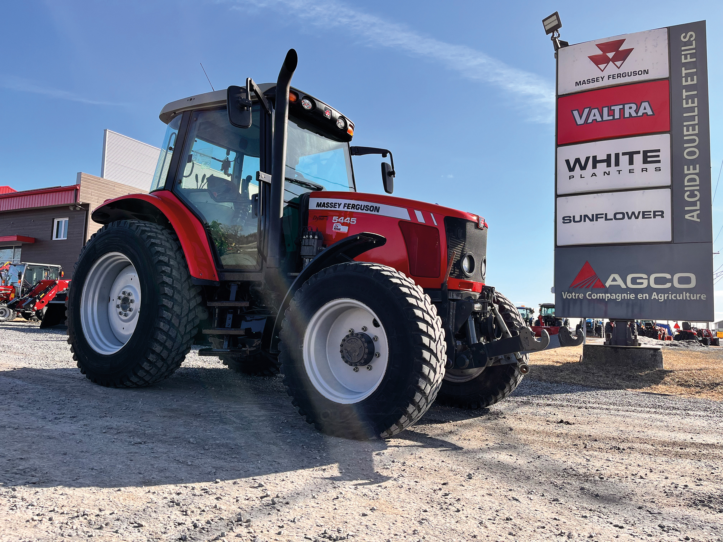 Tracteur Massey Ferguson 5445