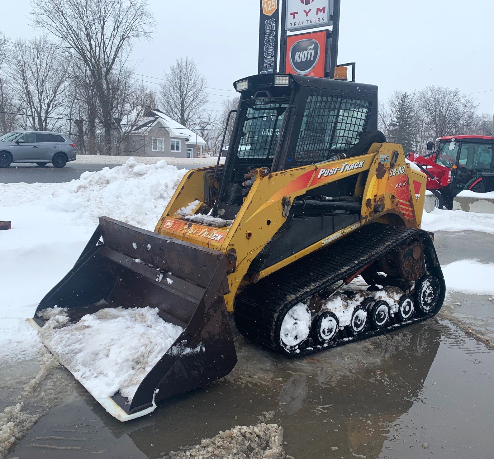 Chariot motorisé  ASV SR80 