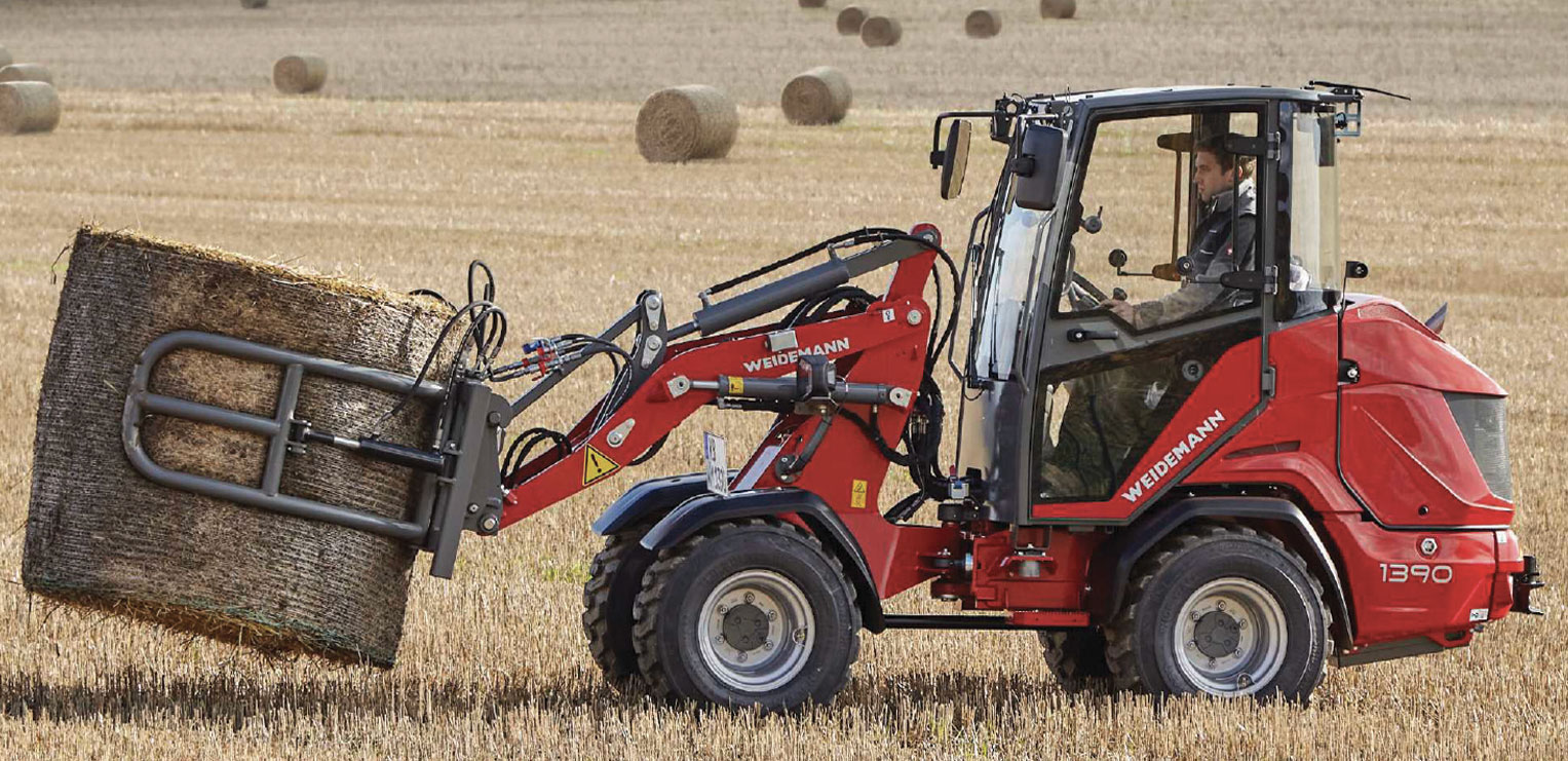 Chargeur articulé sur pneus Weidemann Hoftrac®